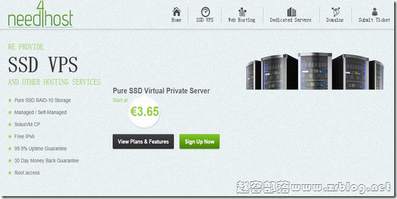 Need4Host：€2.75/月OpenVZ-412MB/5G SSD/500GB 荷兰