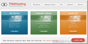 TNAHosting：$5/月OpenVZ-6GB/200GB/2TB 芝加哥