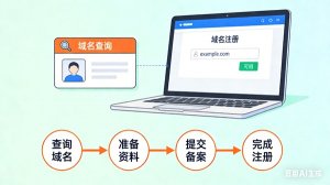 网站域名购买全攻略3步搞定域名注册